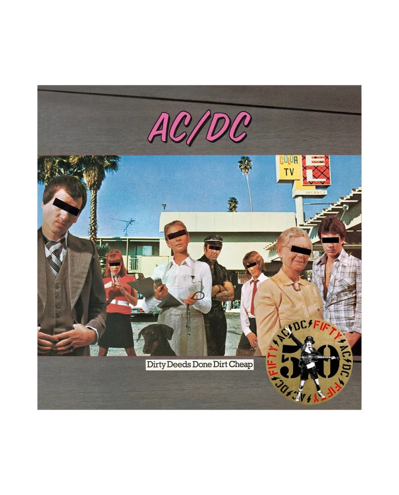 AC/DC - LP Vinilo Dorado "Dirty Deeds Done Dirt Cheap" Ed. 50 aniversario