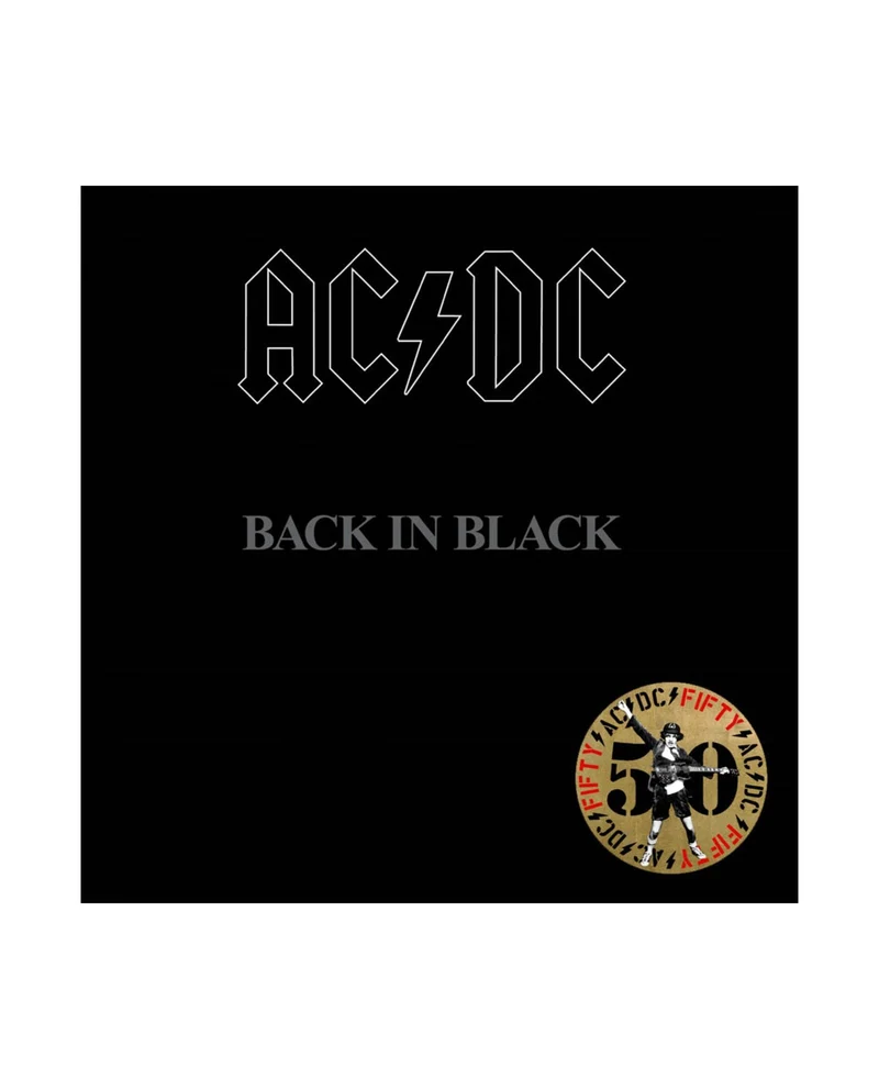 AC/DC - LP Vinilo Blanco y Negro "Back in Black (Exclusive Version)" Ed. 50 aniversario