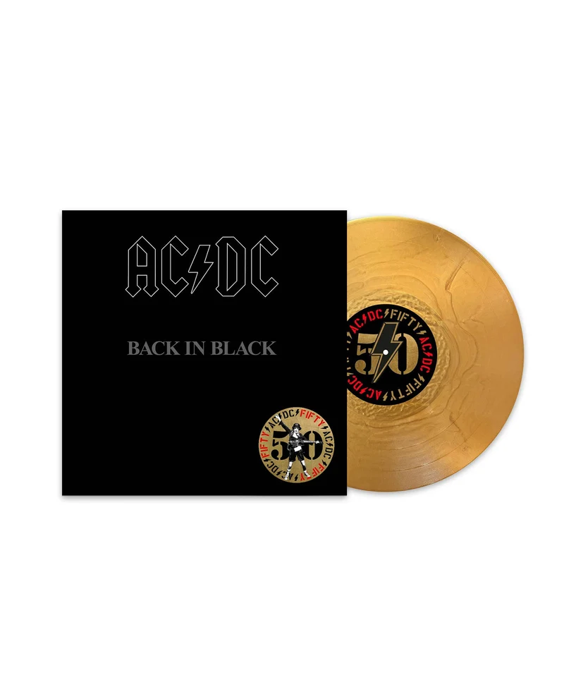 AC/DC - LP Vinilo Dorado "Back in Black" Ed. 50 aniversario