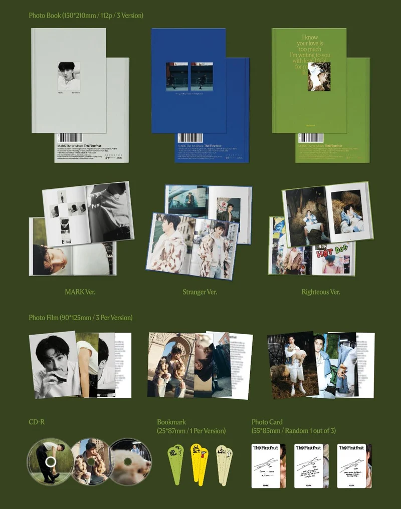 MARK (NCT) - THE FIRSTFRUIT (PHOTOBOOK VER.)