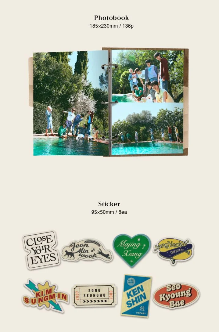 CLOSE YOUR EYES - ETERNALT (PHOTOBOOK VER.)