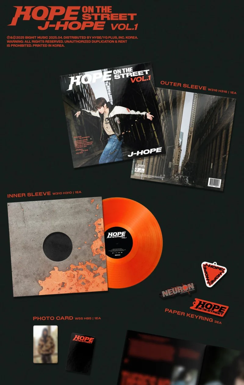 J-HOPE - HOPE ON THE STREET (LP VER.)