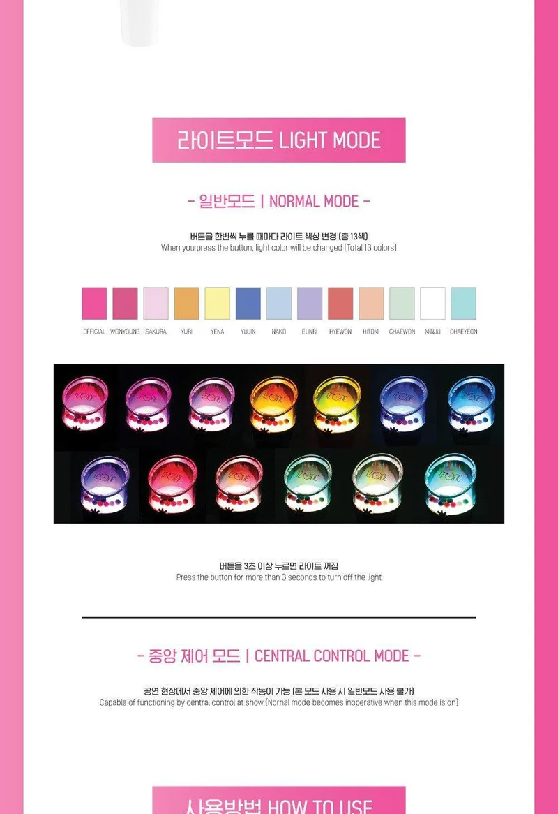 IZ*ONE - Official Light Stick