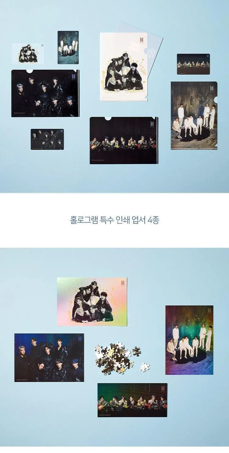 BTS - Rompecabezas Puzzle [MAP OF THE SOUL: 7] 4 Packs Set
