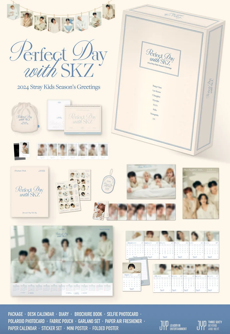 [STRAY KIDS] 2024 Seasons' Greetings : Perfect Day with SKZ