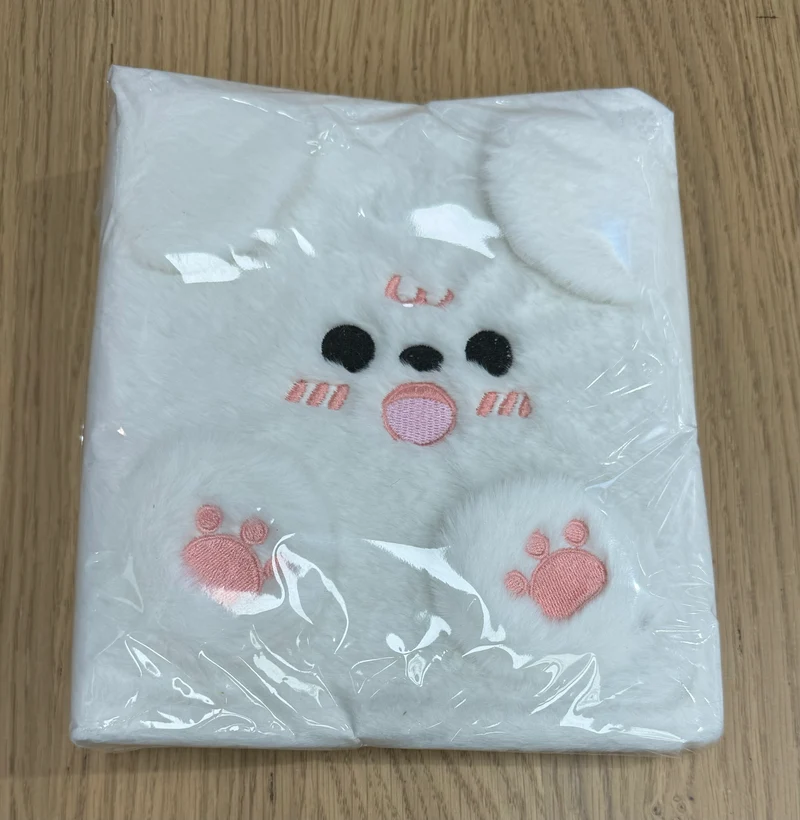A5 Animal Fluffy Photocard Binder