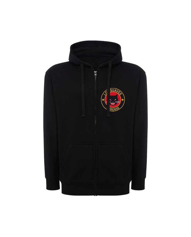 Los Suaves - Sudadera capucha y cremallera "Logo" Unisex