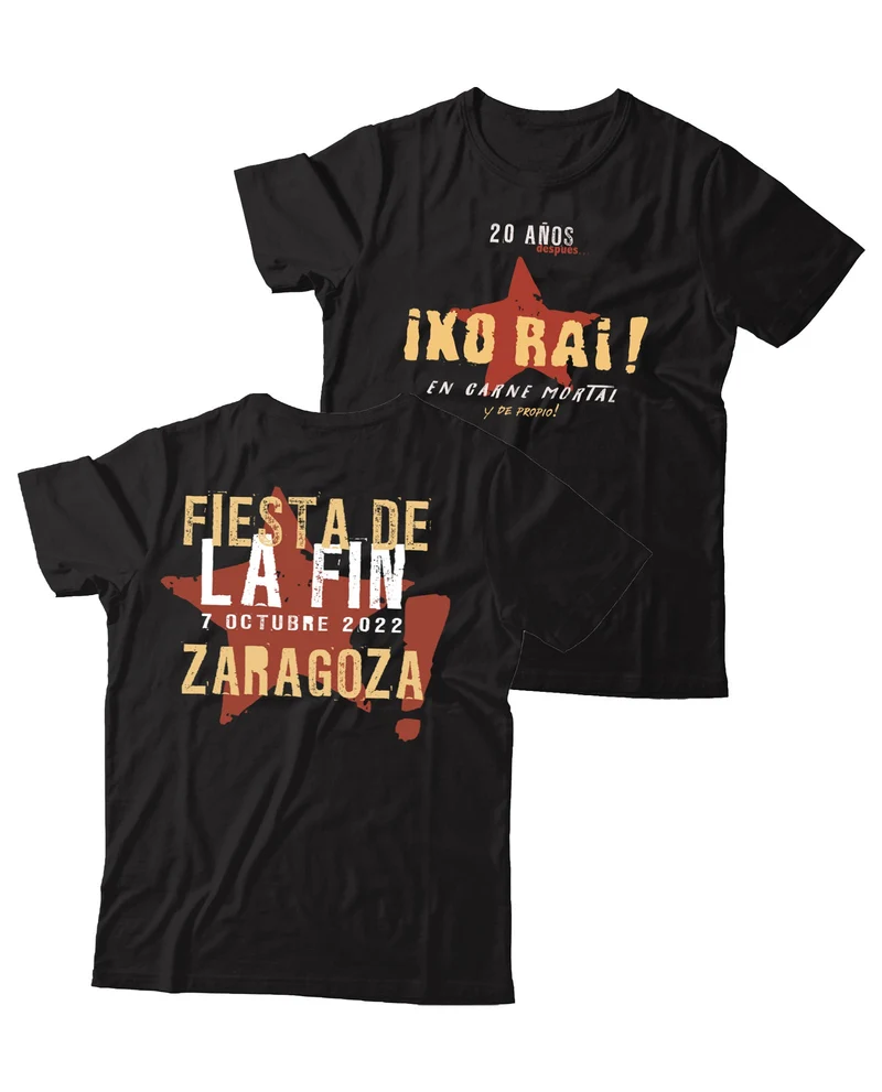 Ixo Rai - Camiseta La Fin Negra