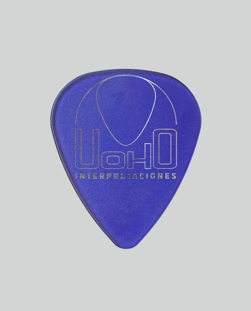 UOHO - Púa con diseño "Interpretaciones" Azul