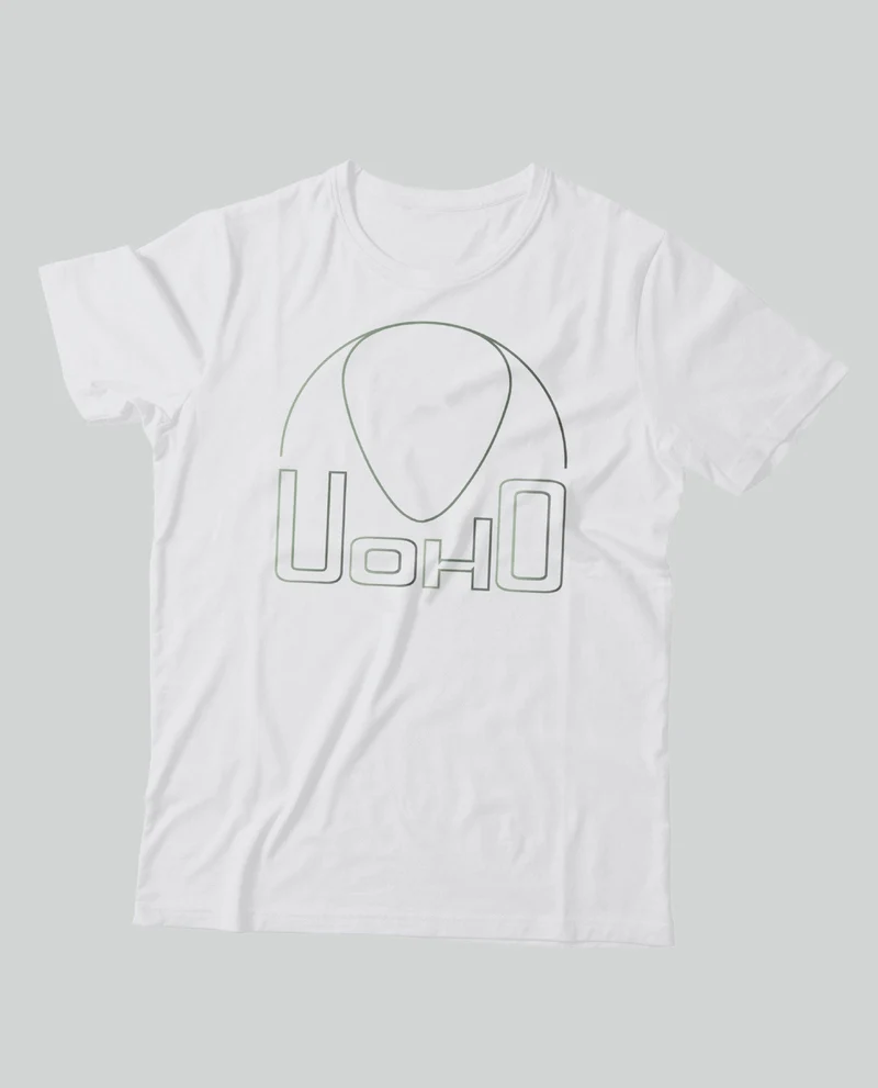 UOHO - Camiseta "Pua Sencilla" Blanca