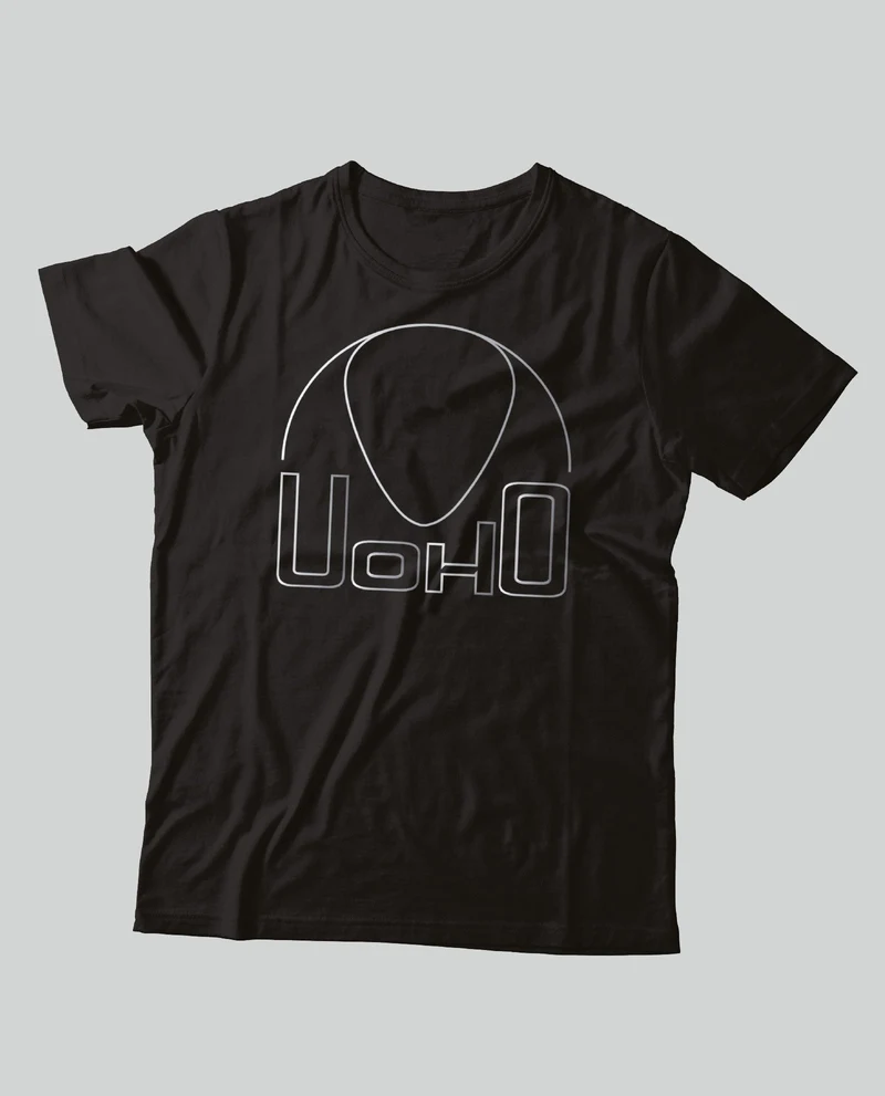 UOHO - Camiseta "Pua Sencilla" Negra