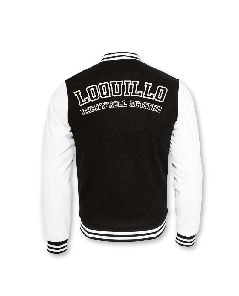 Loquillo - Chaqueta Beisbolera Negra