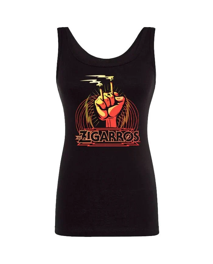 Los Zigarros - Camiseta Tirantes "Puño" Mujer