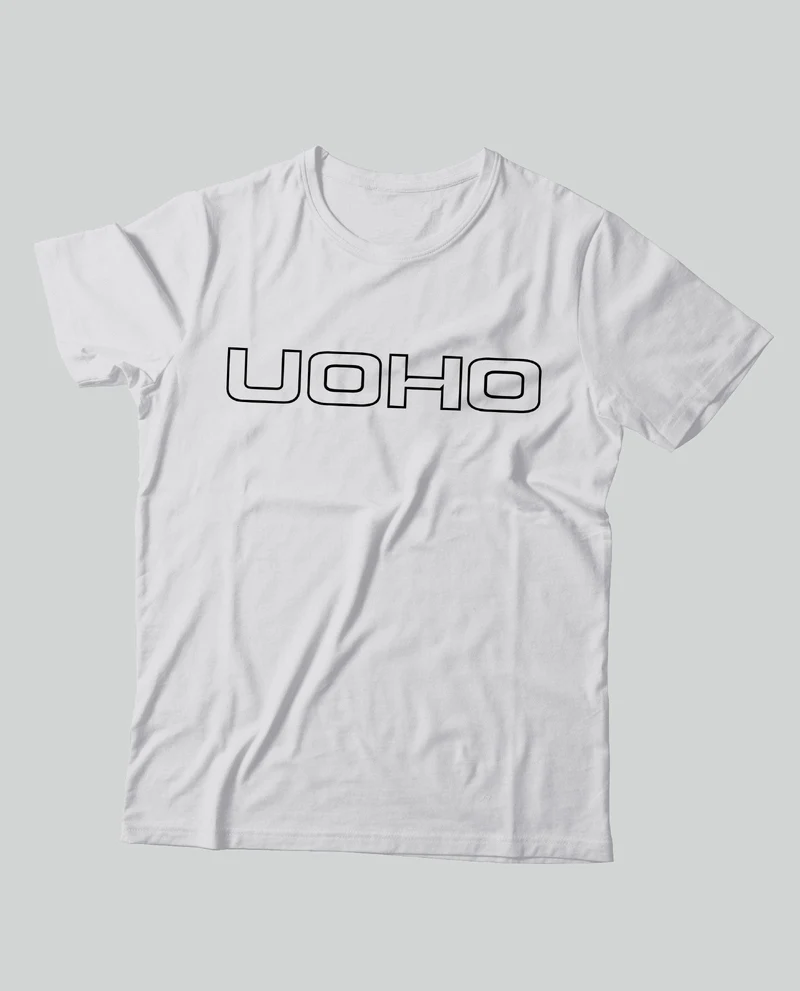 UOHO - Camiseta "Logo" Blanca