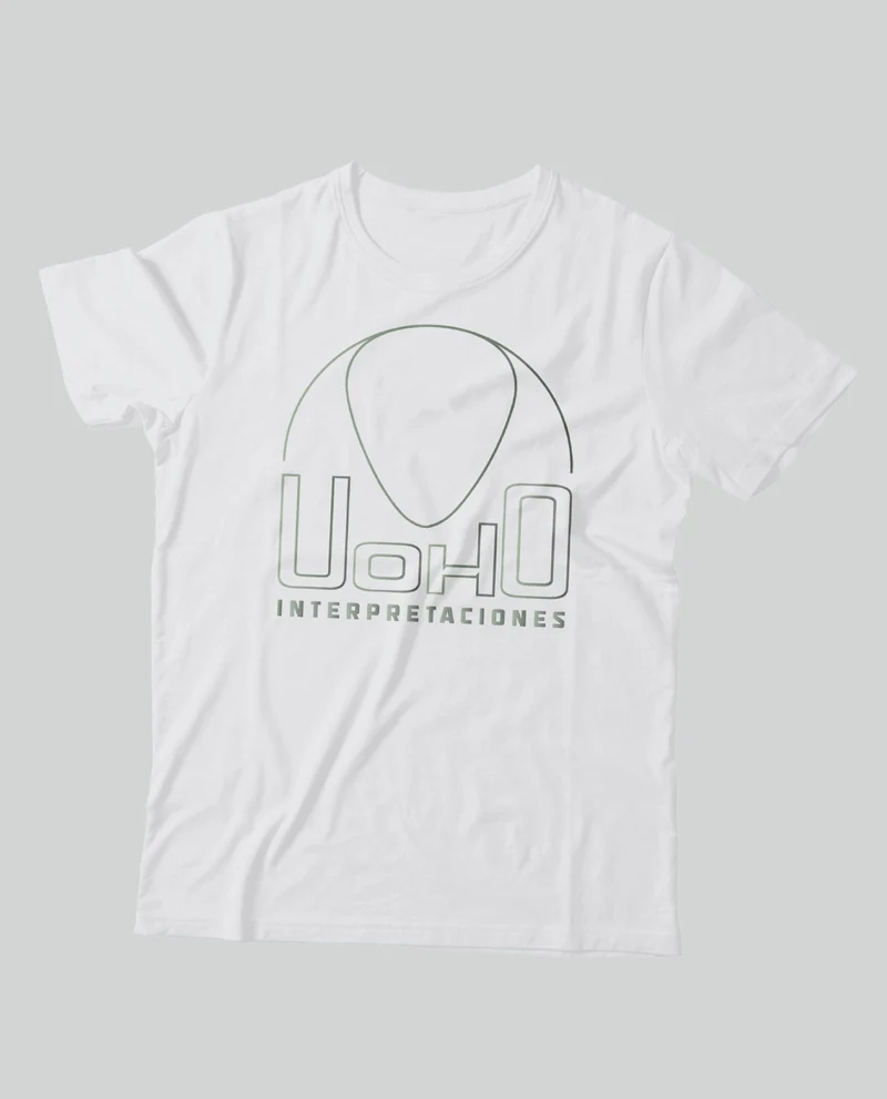 UOHO - Camiseta "Interpretaciones" Blanca