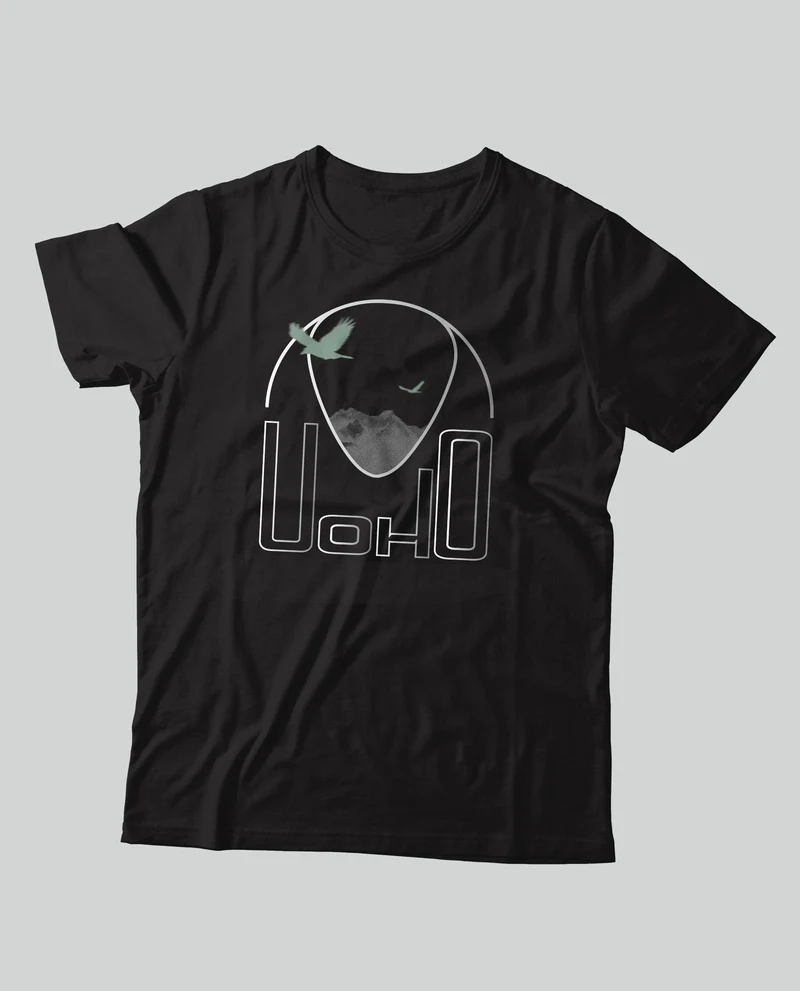 UOHO - Camiseta "Pua" Negra