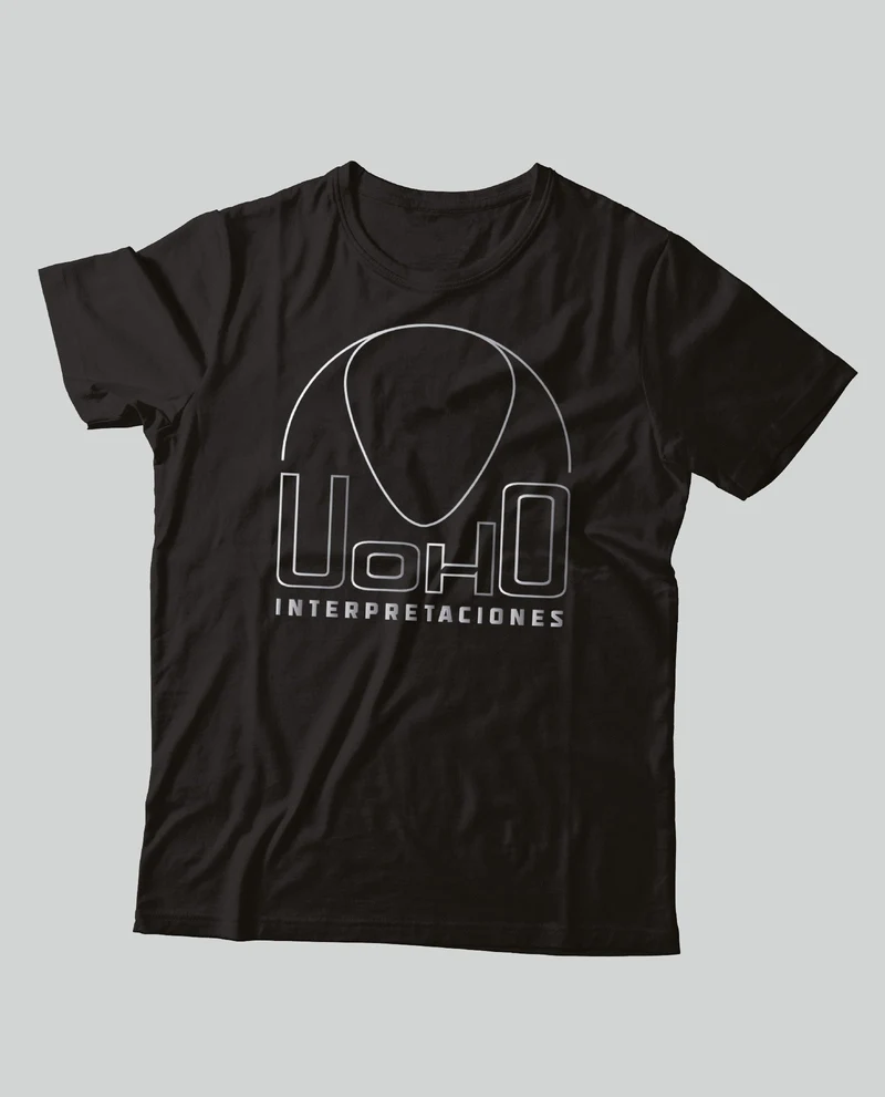 UOHO - Camiseta "Interpretaciones" Negra