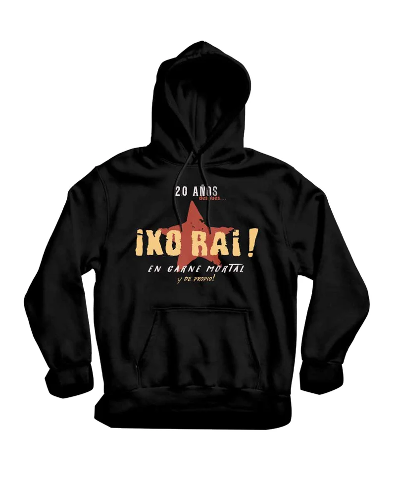 Ixo Rai - Sudadera Capucha Ixo Rai Negra
