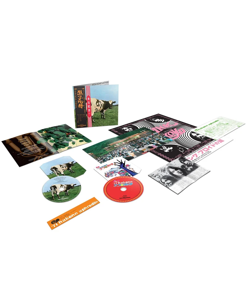 Pink Floyd - Box CD + Blu-Ray "Atom Heart Mother “Hakone Aphrodite” Japan 1971" Special Limited Edition