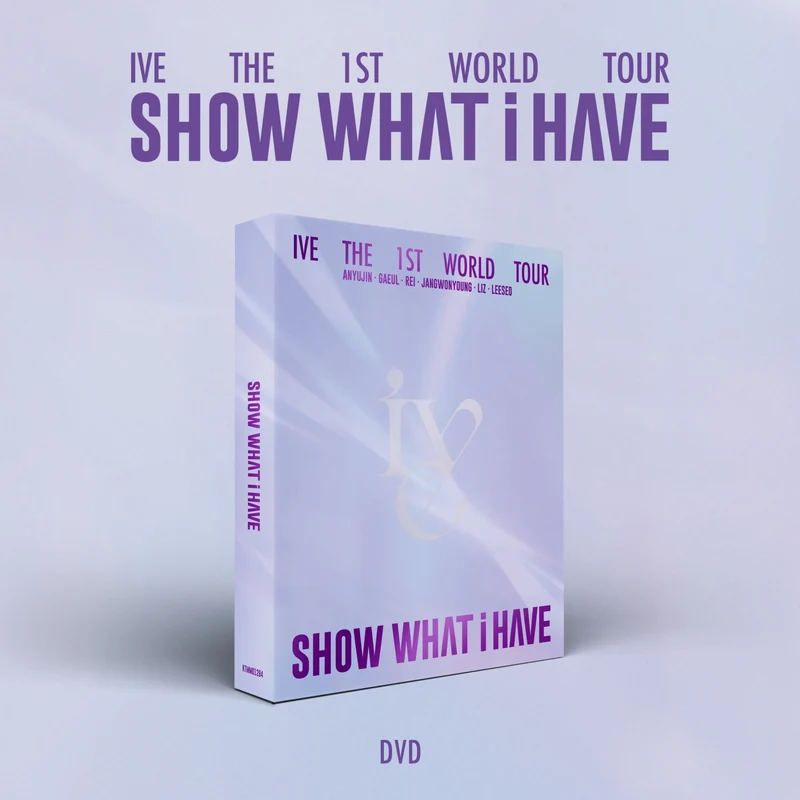 [IVE] The 1st World Tour : Show What I Have : DVD