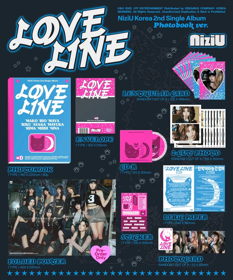 NIZIU - LOVE LINE (PHOTOBOOK VER.)