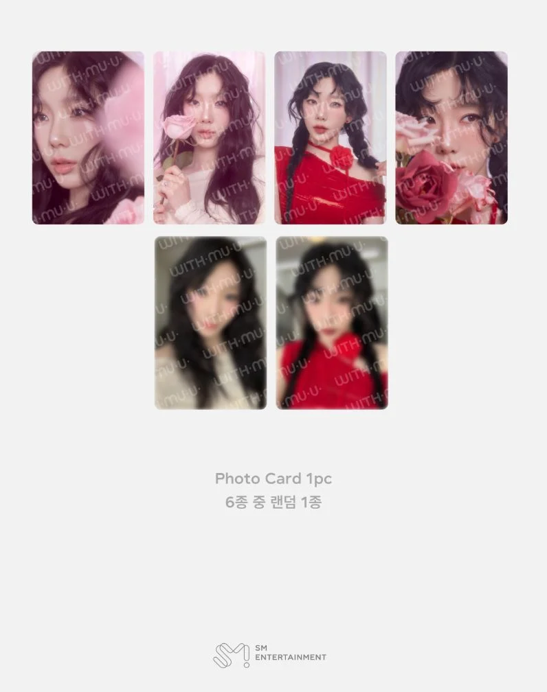 TAEYEON (SNSD) - FORTUNE SCRATCH CARD SET (2025 TAEYEON CONCERT 'THE TENSE' OFFICIAL MD)