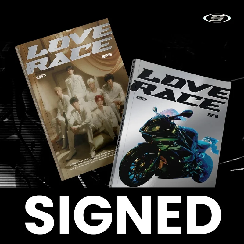 SF9 - LOVE RACE (SIGNED)