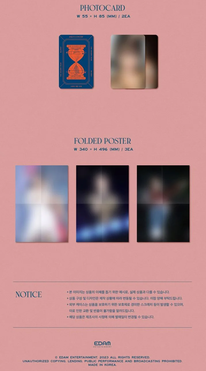 IU - THE GOLDEN HOUR 2022 IU CONCERT (BLU-RAY)