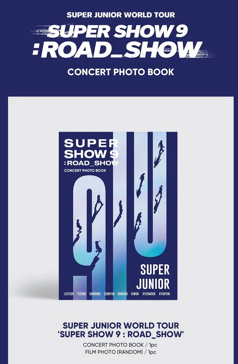 SUPER JUNIOR - SUPER SHOW 9 : ROAD_SHOW (CONCERT PHOTO BOOK)