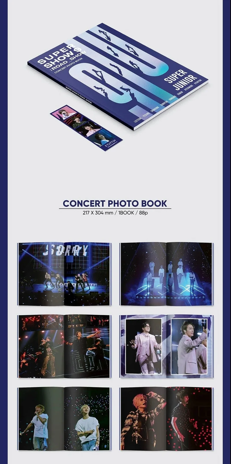 SUPER JUNIOR - SUPER SHOW 9 : ROAD_SHOW (CONCERT PHOTO BOOK)