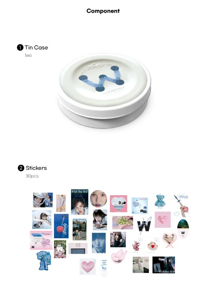 WENDY (RED VELVET) - 'WISH YOU HELL' MD