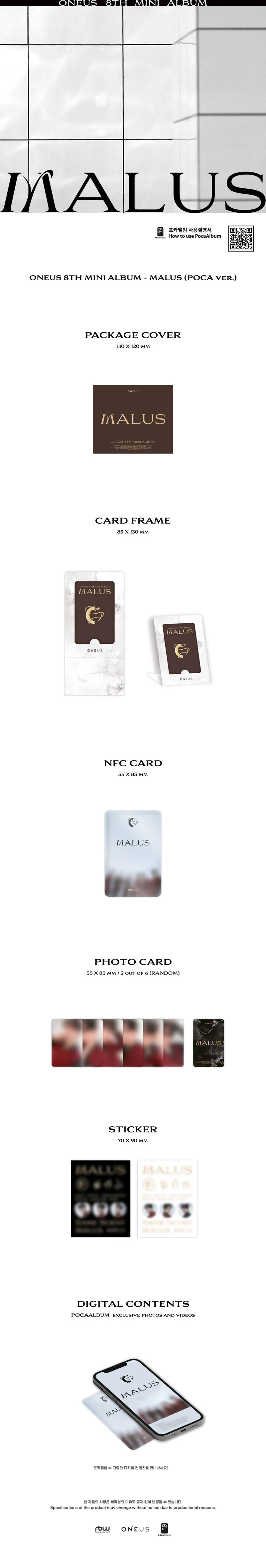 ONEUS - [MALUS] POCA Ver.