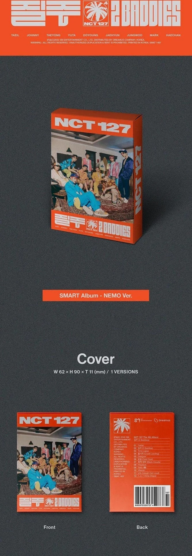 NCT 127 - 질주 2 Baddies (Nemo / SMC Ver.)