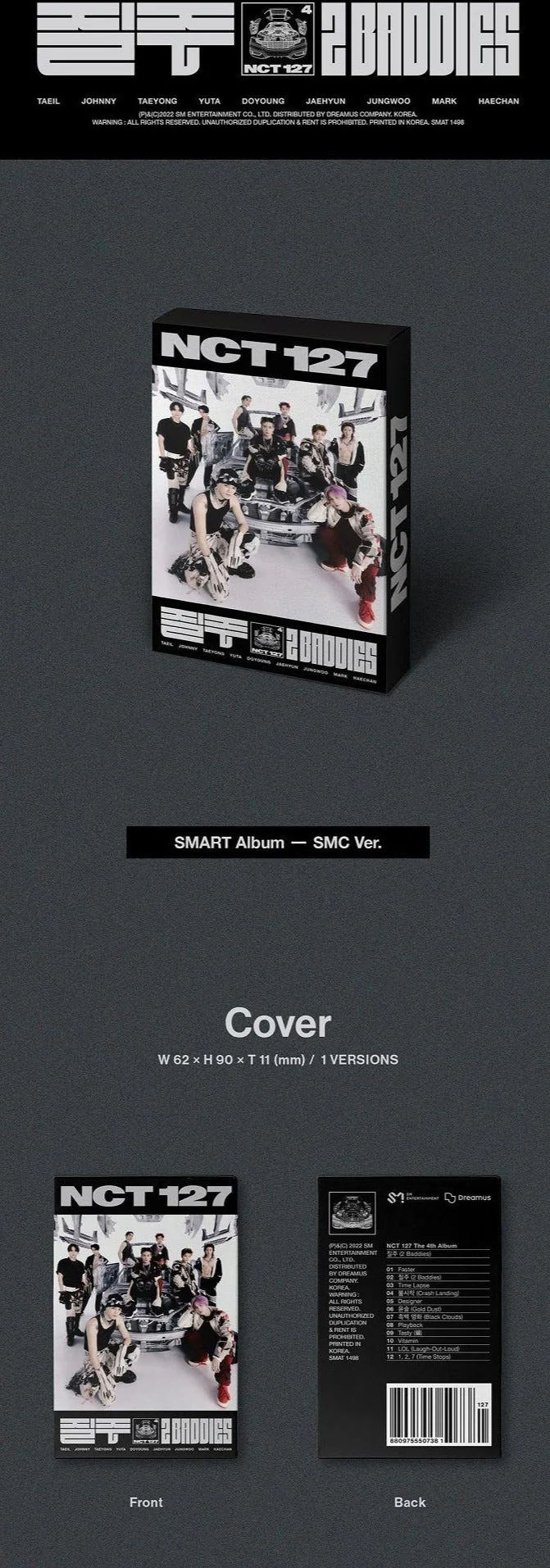 NCT 127 - 질주 2 Baddies (Nemo / SMC Ver.)