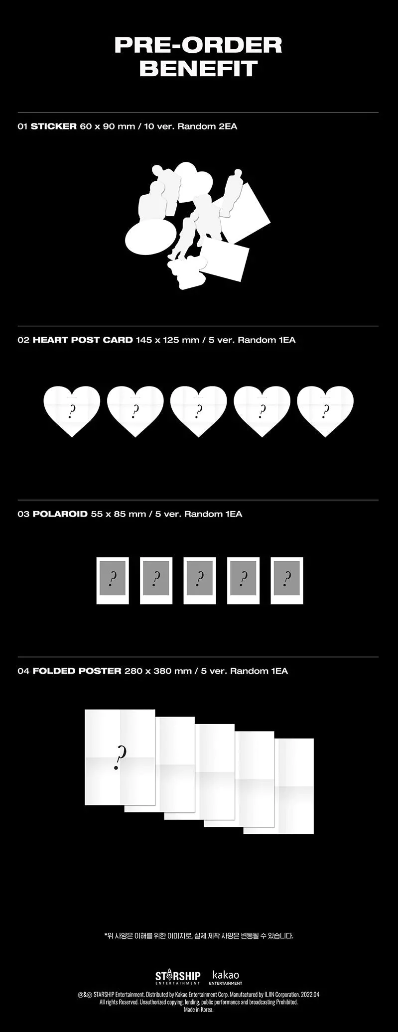 MONSTA X - [SHAPE OF LOVE] (11th Mini Album)