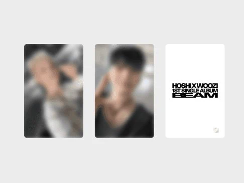 HOSHI X WOOZI (SEVENTEEN) - BEAM (STANDARD VER.) LUCKY DRAW