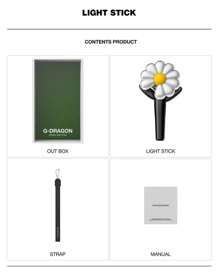G-DRAGON (BIGBANG) - LIGHT STICK OFICIAL