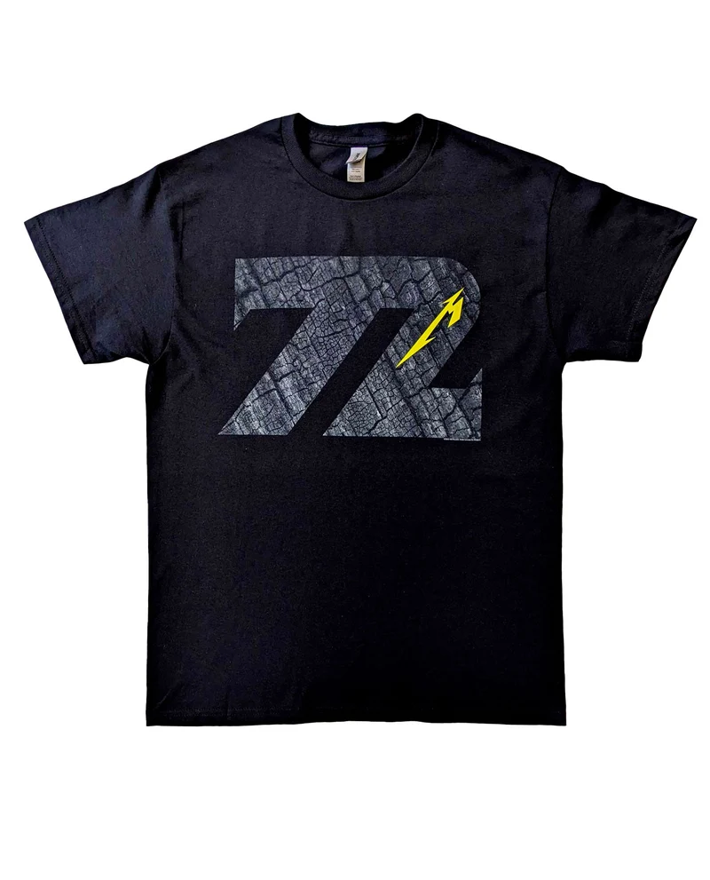 Metallica - Camiseta "72 Seasons Charred Logo" Unisex