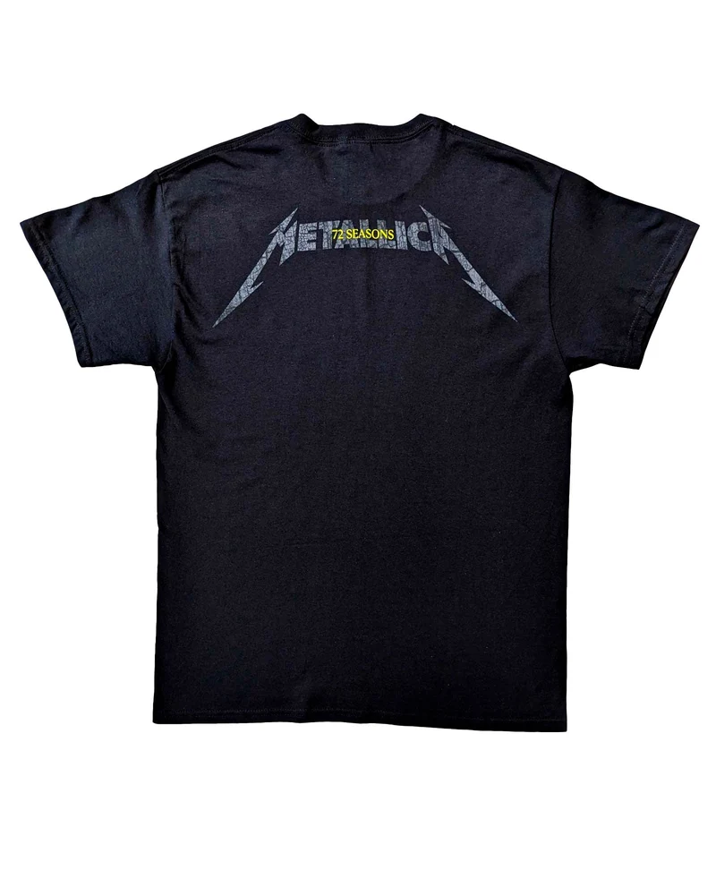 Metallica - Camiseta "72 Seasons Charred Logo" Unisex
