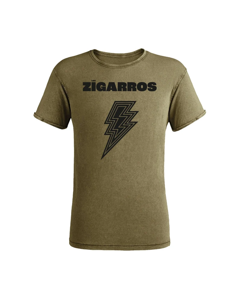 Los Zigarros - Camiseta "Rayo Negro" Unisex