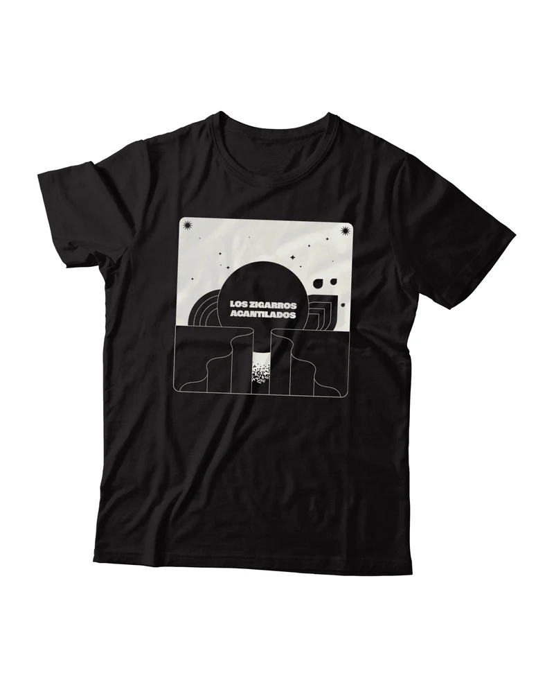 Los Zigarros - Camiseta "Acantilados" Un color - Unisex