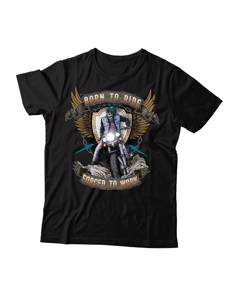 Gaboni x D2FY - Camiseta "Born to Ride"