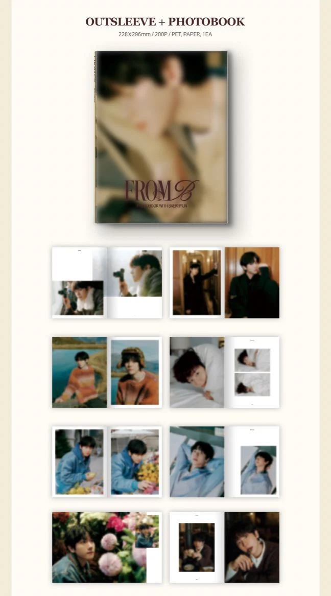 BAEKHYUN (EXO) - PHOTOBOOK (FROM.B)