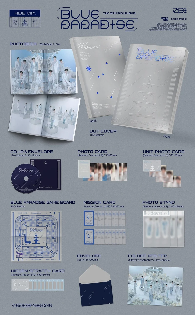 ZB1 - BLUE PARADISE (PHOTOBOOK VER.)