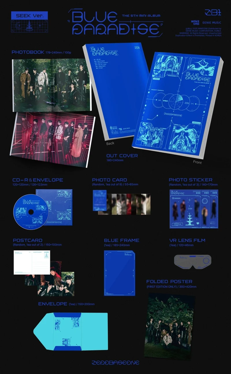 ZB1 - BLUE PARADISE (PHOTOBOOK VER.)