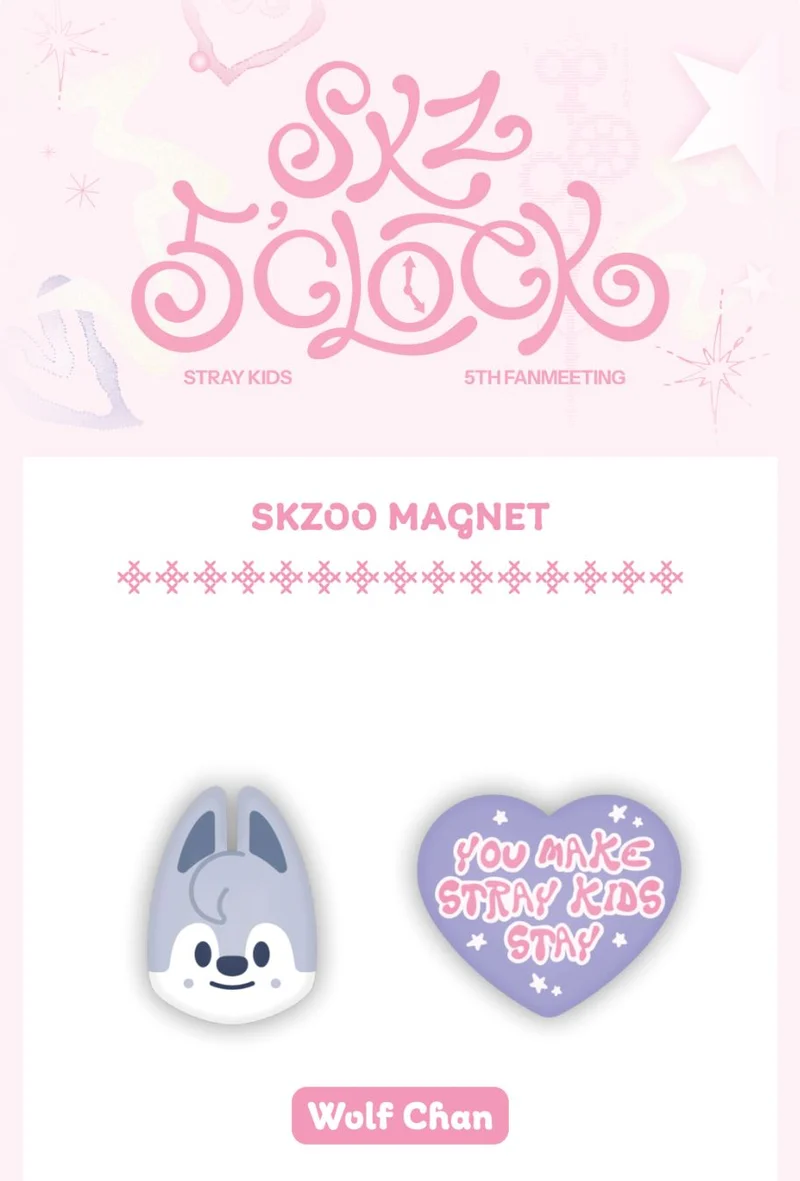 STRAY KIDS - SKZ 5'CLOCK SKZOO MD