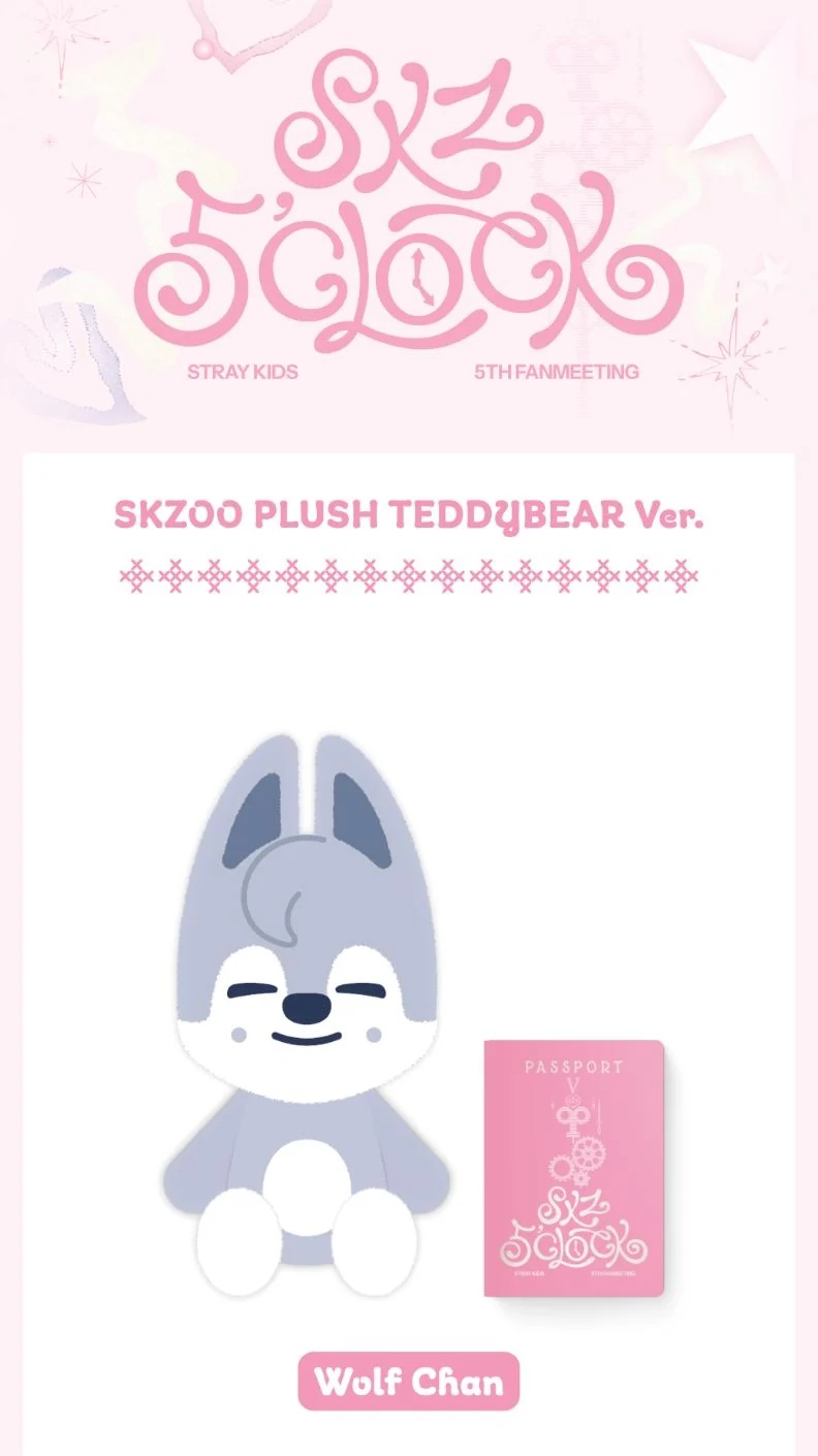 STRAY KIDS - SKZ 5'CLOCK SKZOO MD