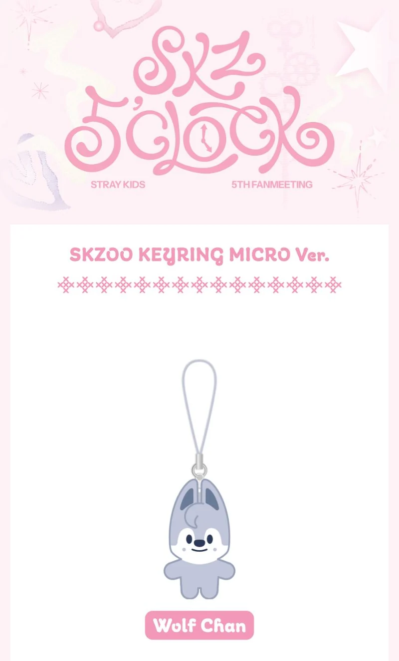 STRAY KIDS - SKZ 5'CLOCK SKZOO MD
