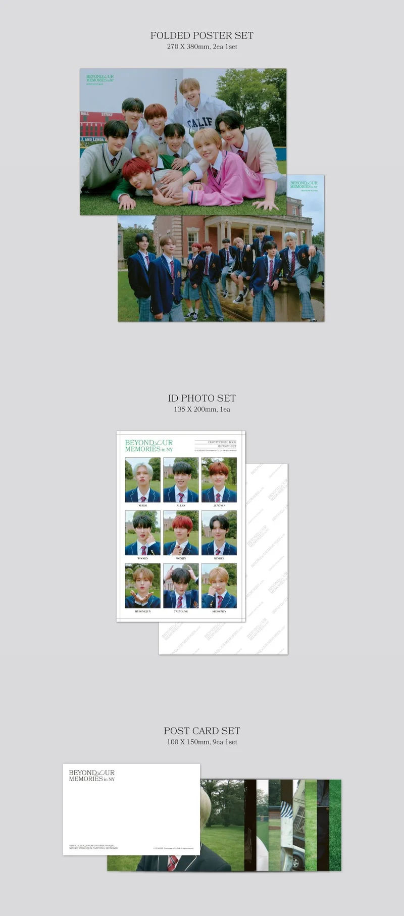 CRAVITY - BEYOND OUR MEMORIES in NY PHOTOBOOK