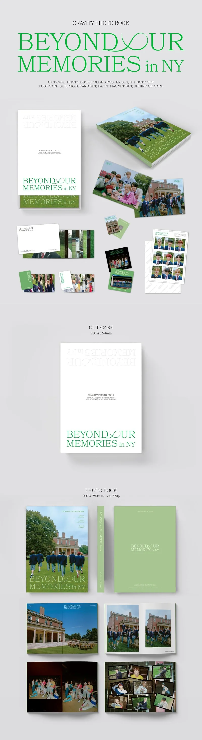 CRAVITY - BEYOND OUR MEMORIES in NY PHOTOBOOK